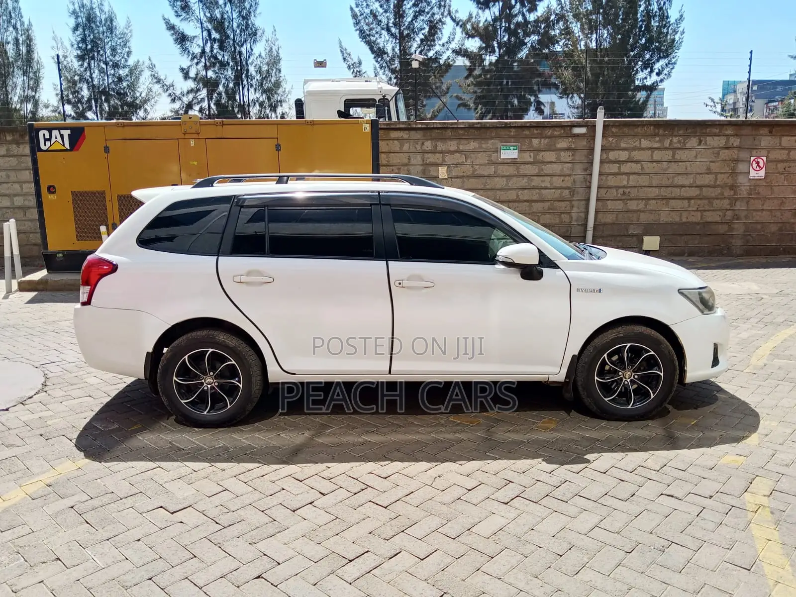 Toyota Corolla Fielder 2014 White