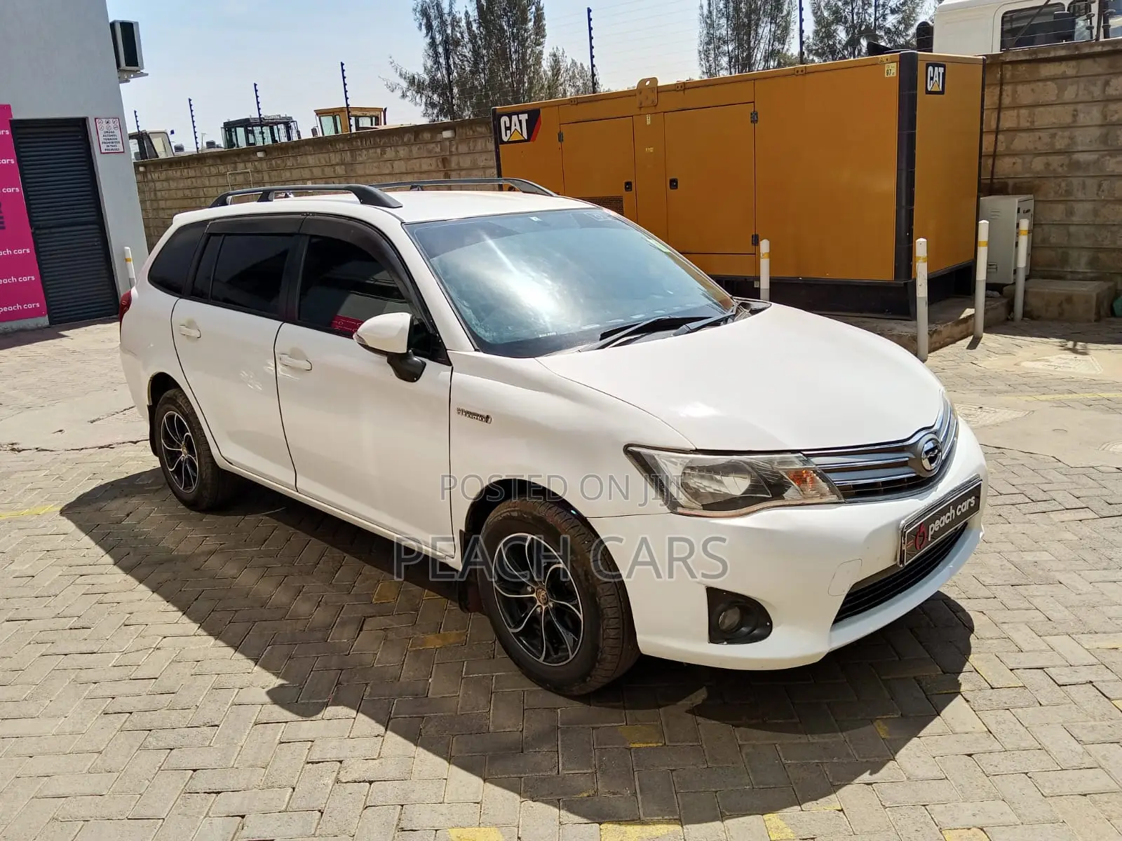 Toyota Corolla Fielder 2014 White