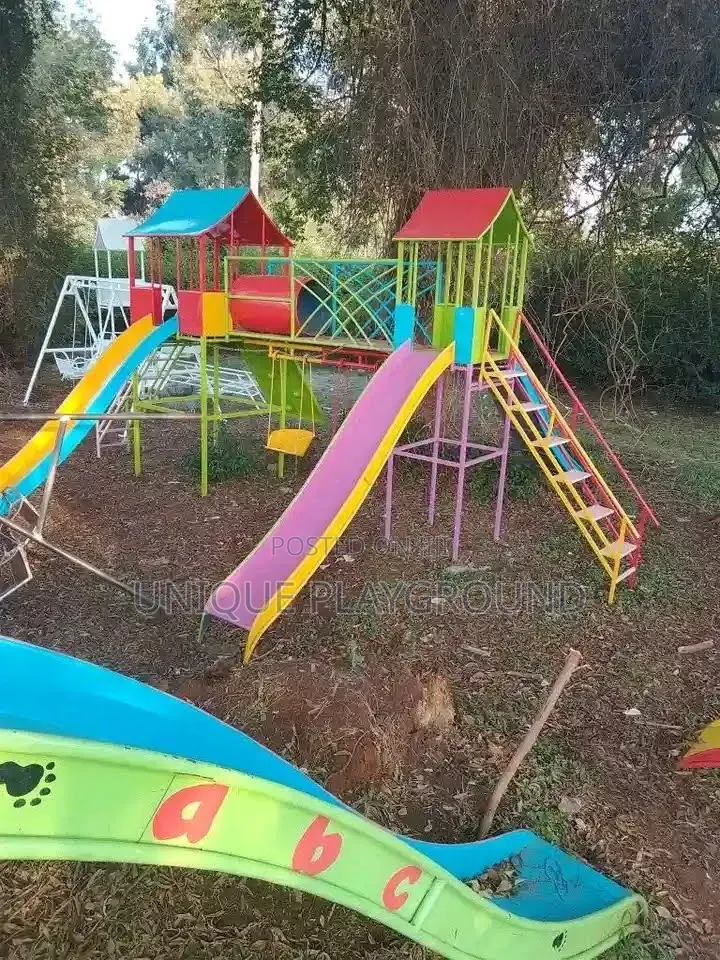 Playground Swings and Slides