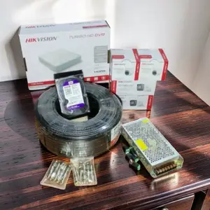 Indoor Security 4 Hikvision 1080P CCTV Cameras Complete System Kit