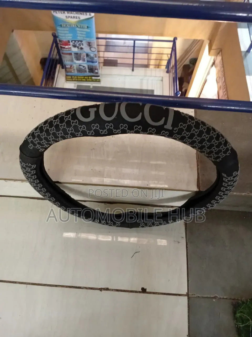 Gucci Steering Wheel Cover – Luxury Car Interior Accessory