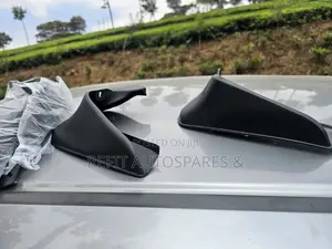 Car Mud Flaps / Splash Guards (Set) – Durable Black Finish