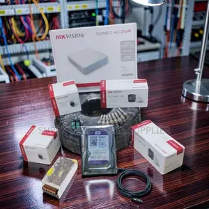 Maintenance-Free 4 Hikvision 1080P CCTV Cameras Complete System Kit