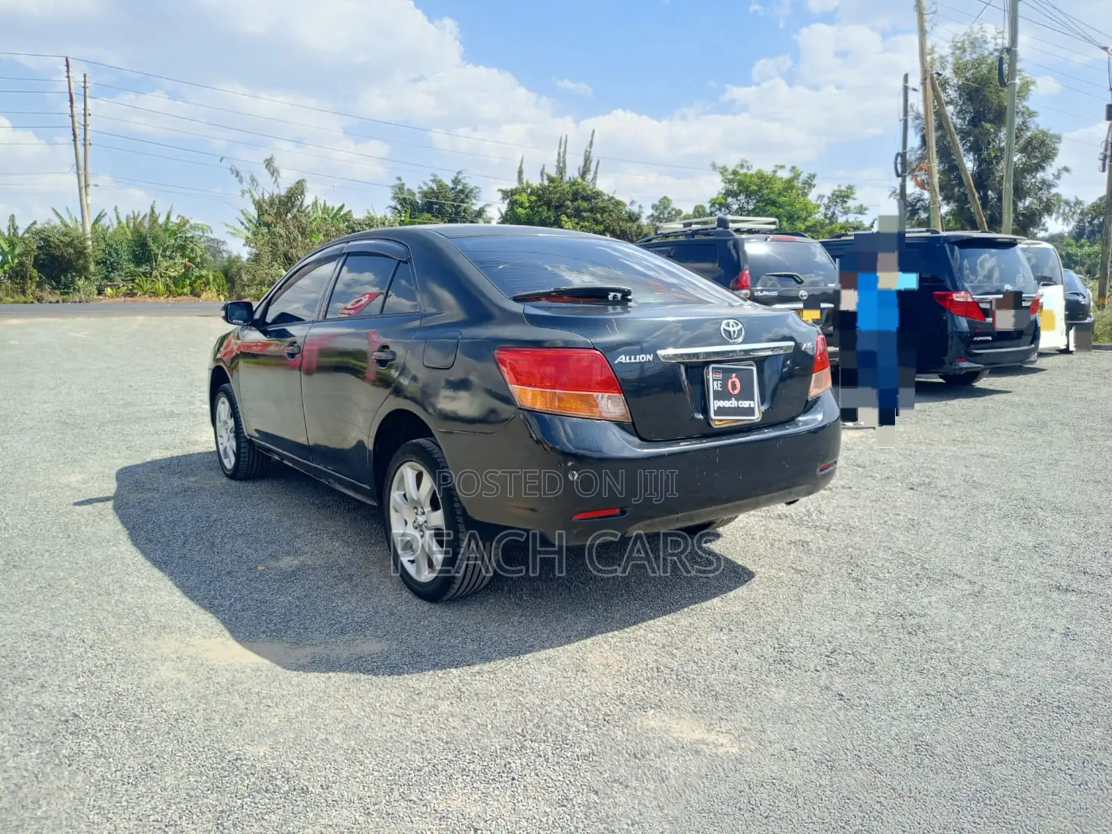 Toyota Allion 2009 Black