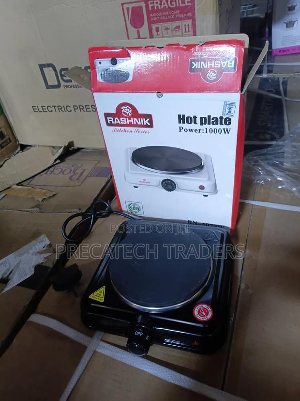 Rashnik 1000W Electric Hot Plate – Single Burner