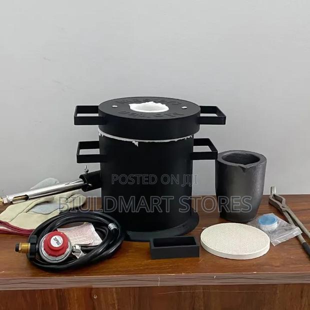 Portable Ingot Mold With Tongs and Furnace