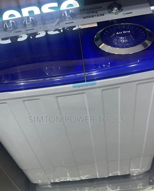 HISENSE 14Kg Twin Tub Top Load Semi Automatic Washing Machine