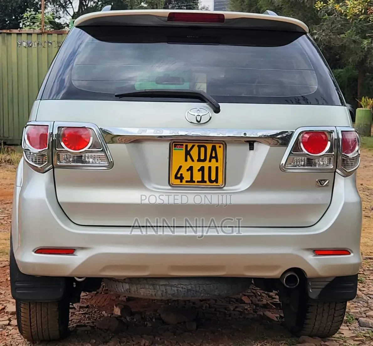 Toyota Fortuner 2.7 AWD 2014 Silver