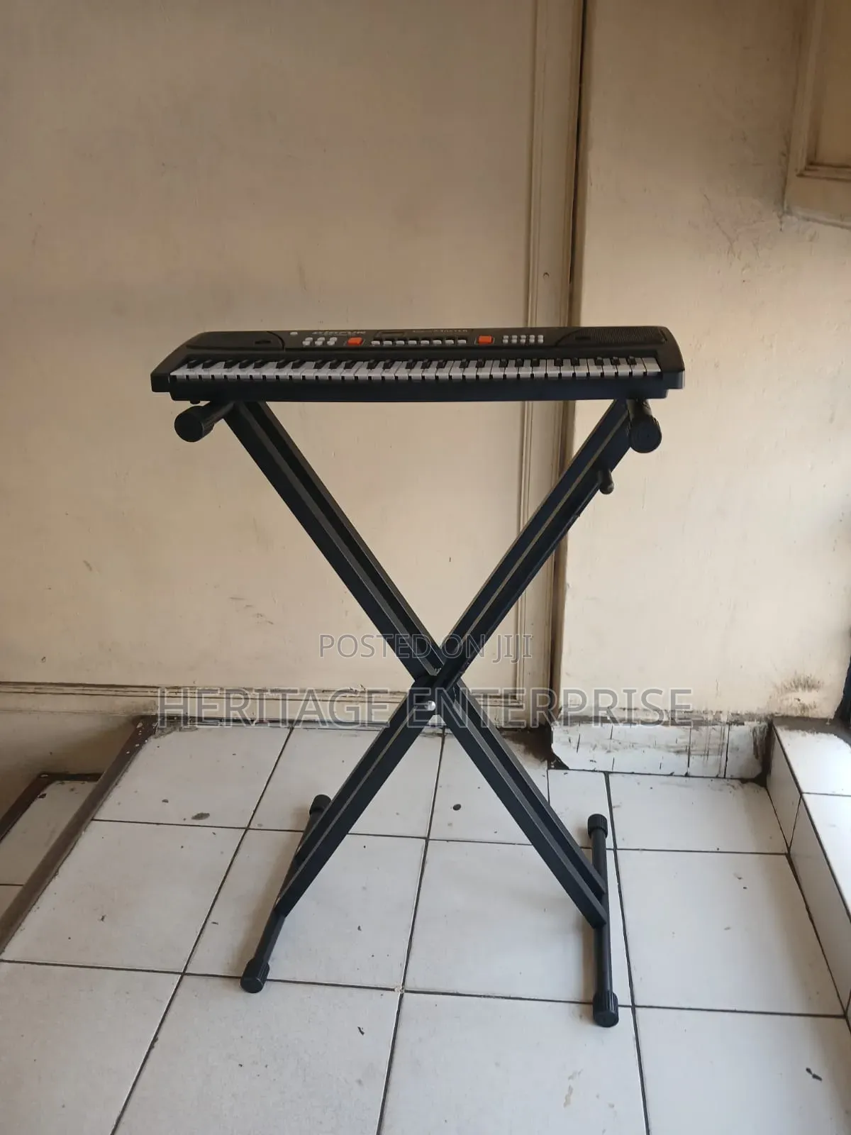 Mettalic Keyboard Stand,  Adjustable Stand