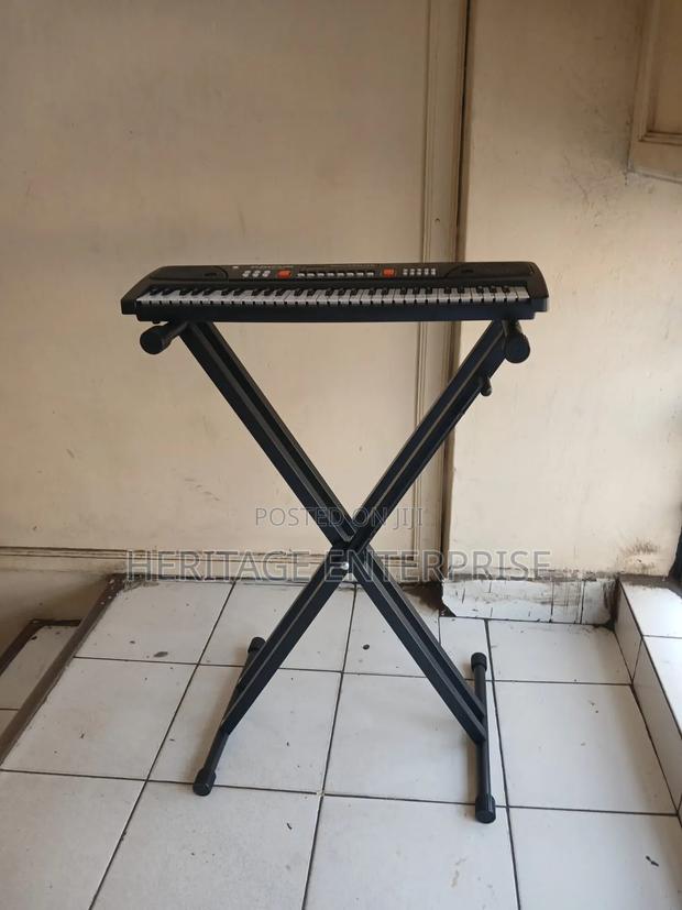 Mettalic Keyboard Stand,  Adjustable Stand - thumbnail 2