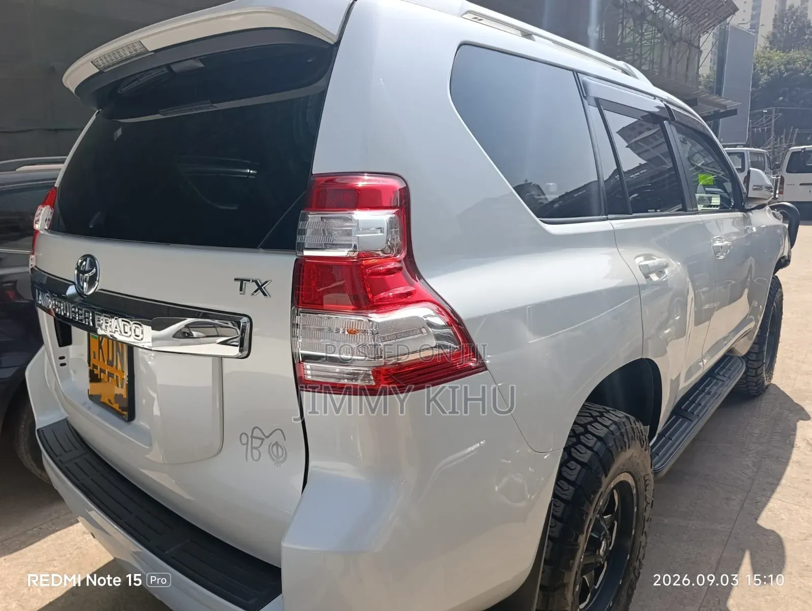 Toyota Land Cruiser Prado 2.8 D-4D 2016 Pearl