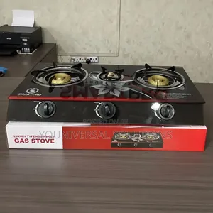 Smart Pro Gas Stove 3burner Glass