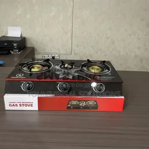 Smart Pro Gas Stove 3burner Glass