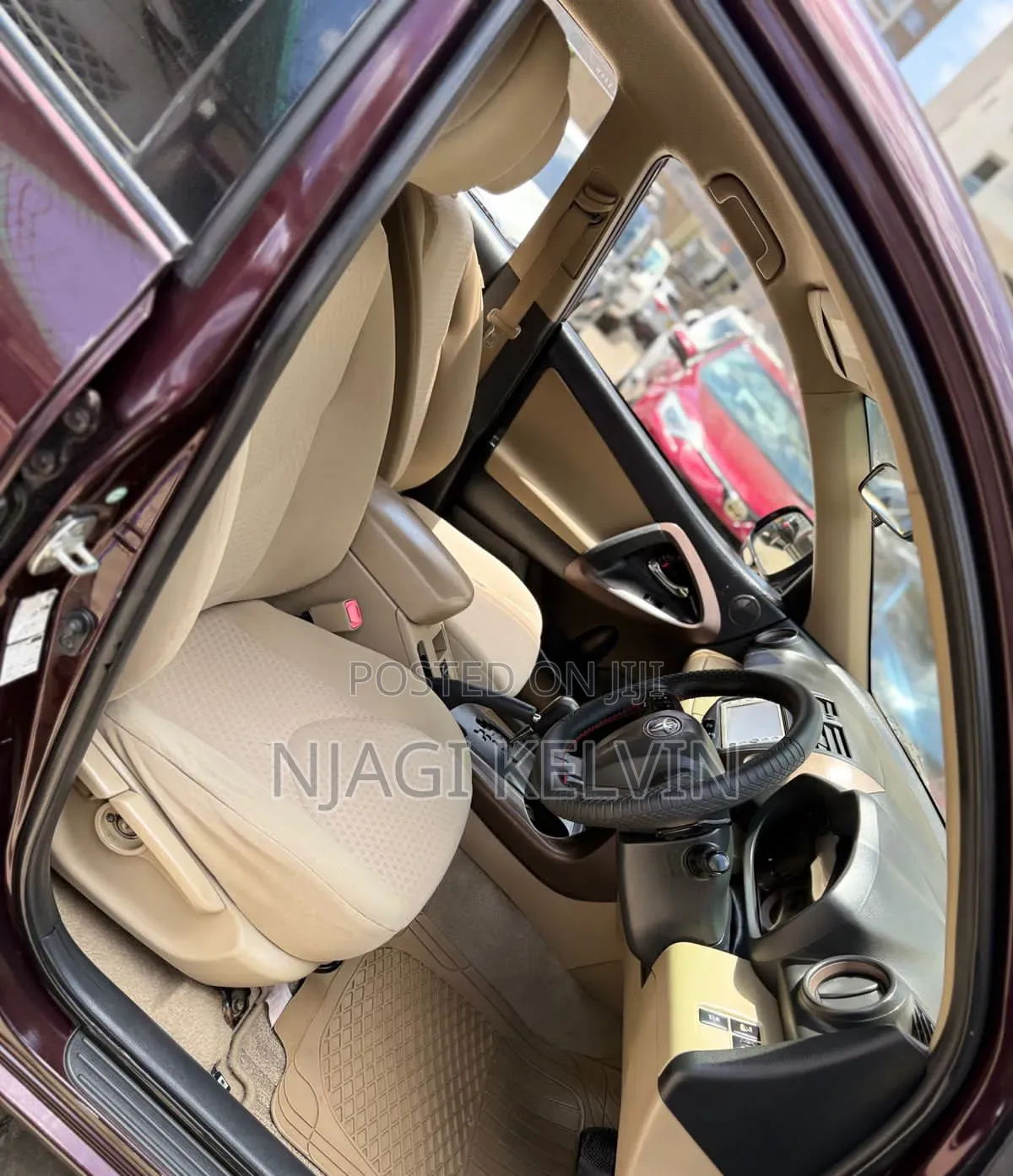 Toyota Vanguard 2011 Burgundy