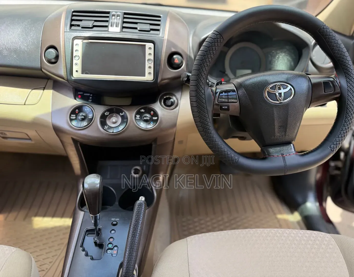 Toyota Vanguard 2011 Burgundy