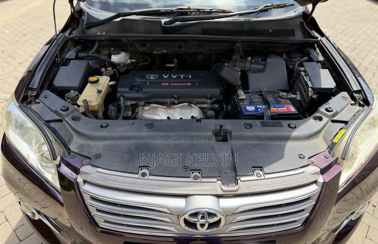 Toyota Vanguard 2011 Burgundy