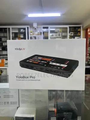 YoloBox Pro Live Streaming Encoder, Recorder, Audio Mixer and Monitor