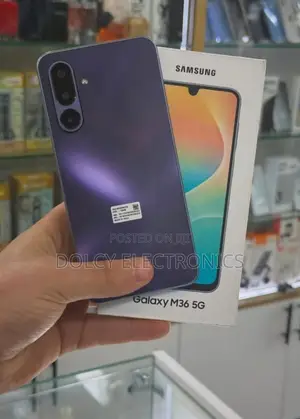 New Samsung Galaxy M36 5G 128 GB Gray