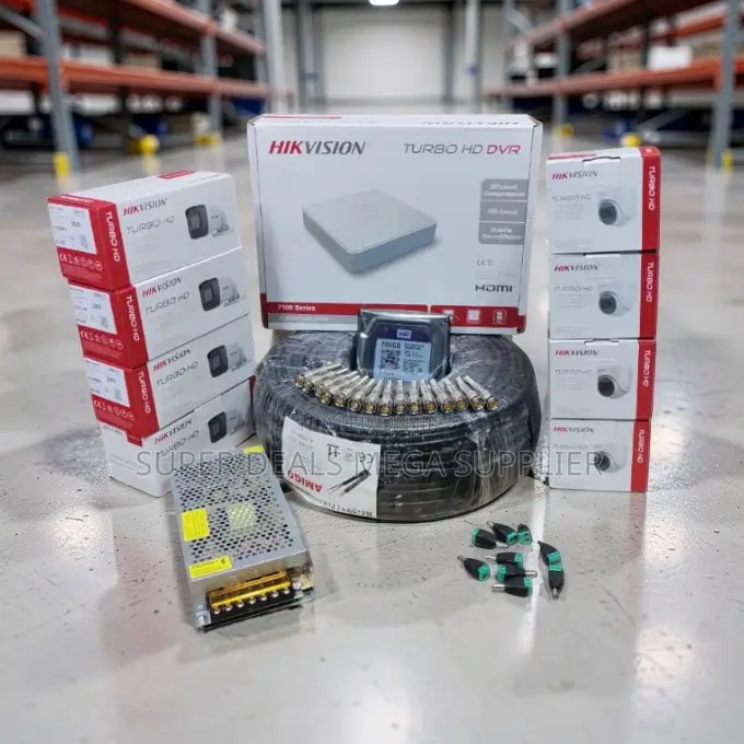 Promo Prices 8 Hikvision 1080P Full HD 2MP CCTV Cameras Complete Kit