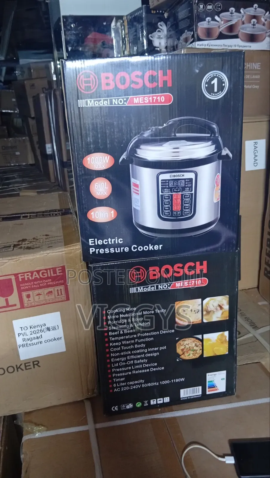 Electric Pressure Bosch 6 Litres