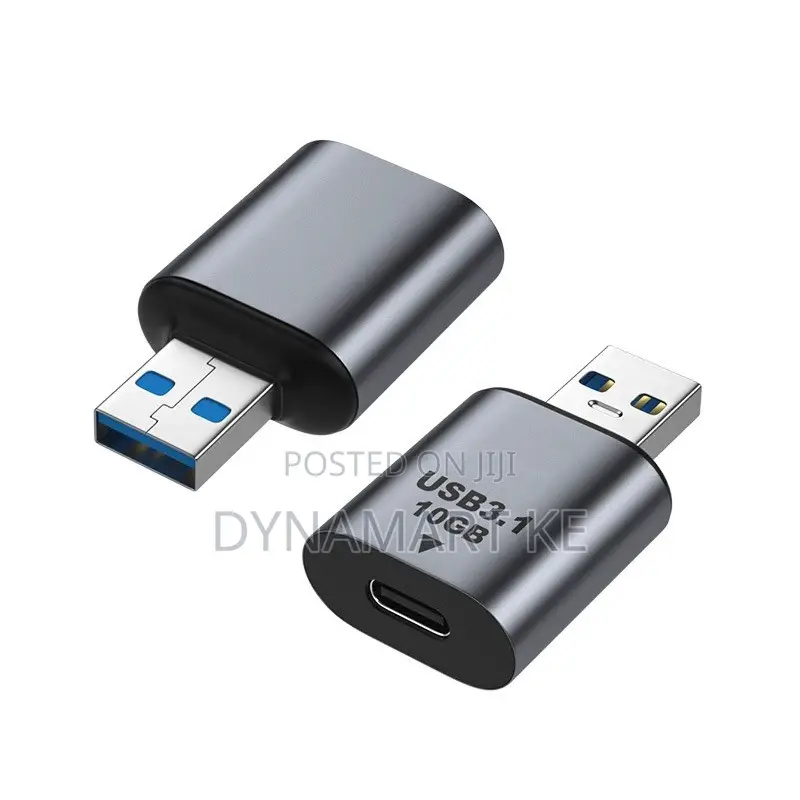 USB 3.1 USB-A Male to Type-C Female Adapter Converter - 10Gbps & 5v/3a
