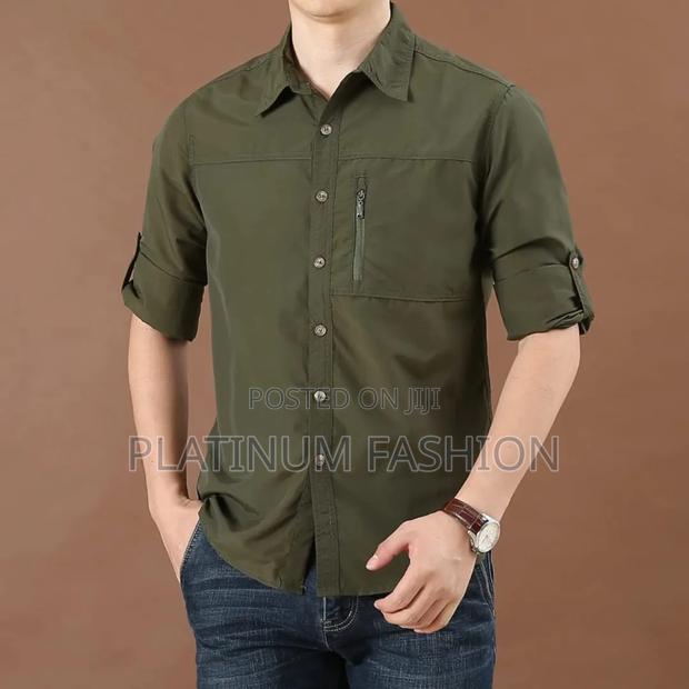One Zip Spandex Shirt - thumbnail 3