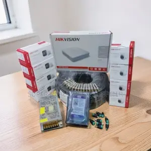 Economy Prices 8 Hikvision 1080P Full HD 2MP CCTV Cameras Complete Kit