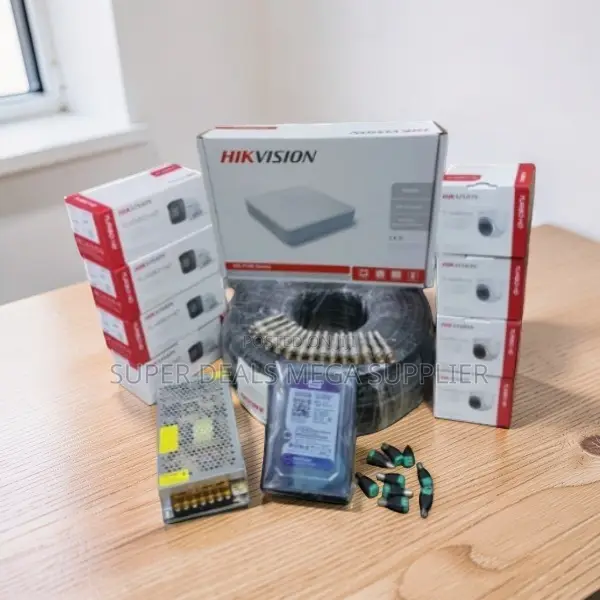 Economy Prices 8 Hikvision 1080P Full HD 2MP CCTV Cameras Complete Kit