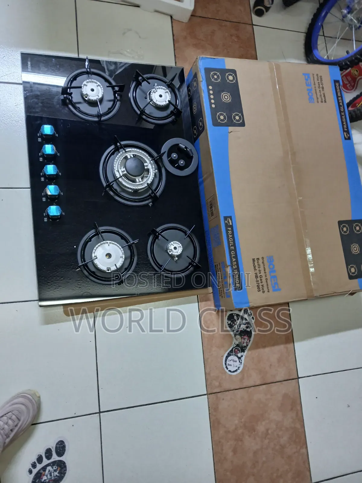 Bolesi 5-Burner Built-in Gas Hob.,,,,