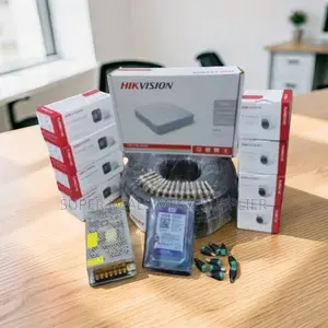 Factory Price 8 Hikvision 1080P Full HD 2MP CCTV Cameras Complete Kit