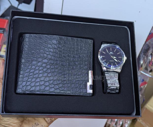 Men’s Watch & Wallet Gift Set – Premium 2-Piece Set