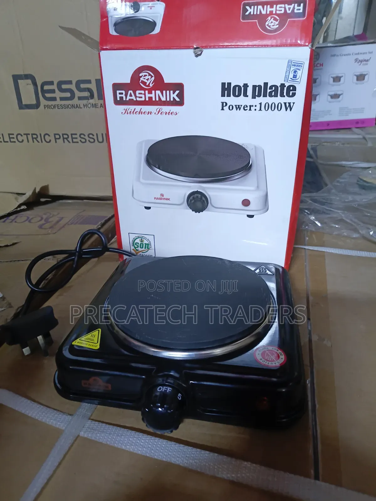 Rashnik Electric Hot Plate Cooker – 1000W