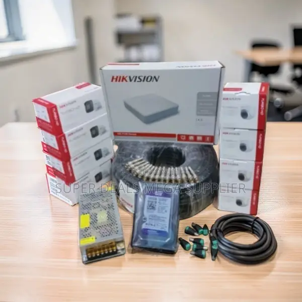 Low Prices 8 Hikvision 1080P Full HD 2MP CCTV Cameras Complete Kit