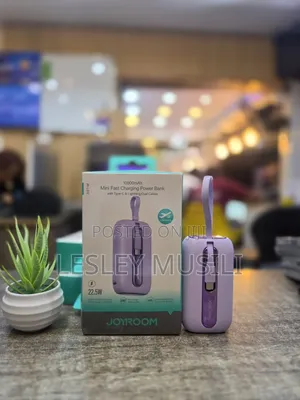 JOYROOM JR-L012 22.5W Mini Power Bank 10000mAh With Dual Cables