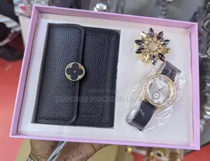 Ladies’ Watch & Wallet Gift Set – Elegant 2-Piece Set