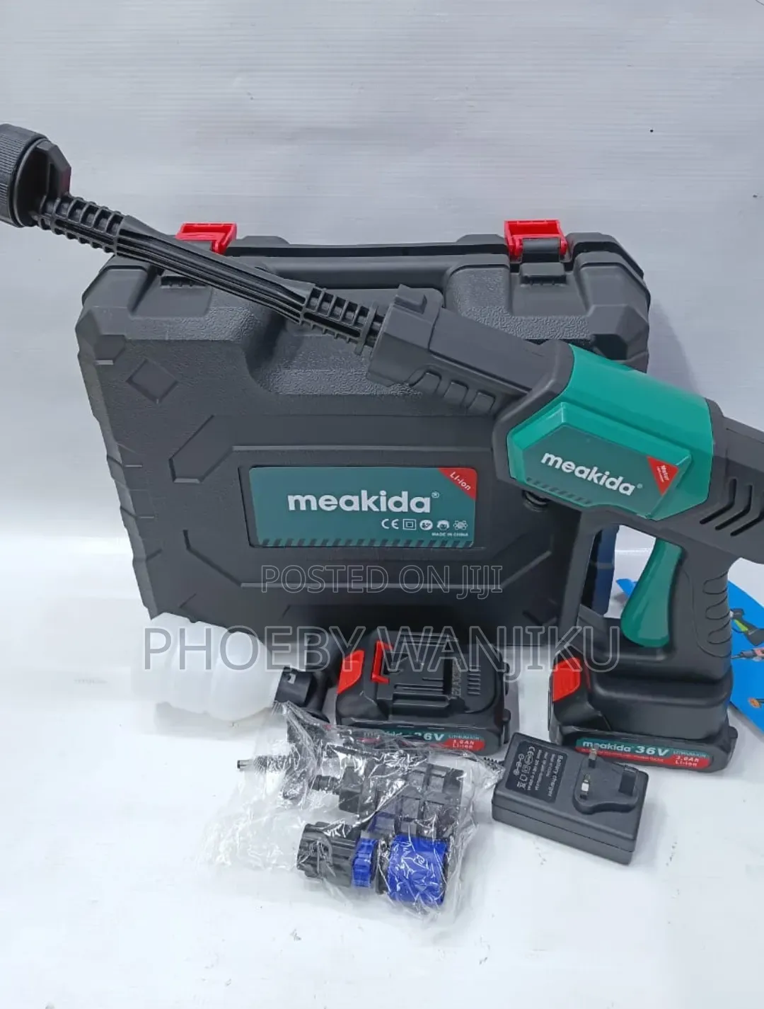 Portable Cordless Car Wash Machine/Meakida Car Wash Machine