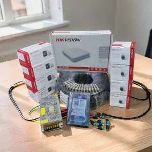 Closeout 8 Hikvision 1080P Full HD 2MP CCTV Cameras Complete Kit