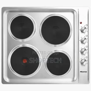4 Electric Hotplates Hisense Hob Inbuilt