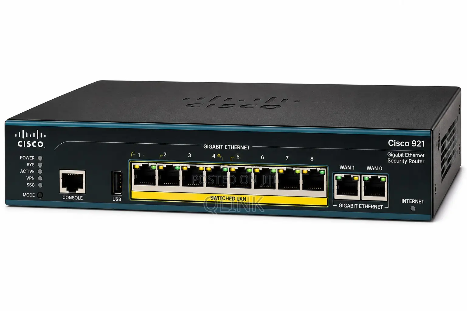 Cisco 921 Gigabit Ethernet Security Router (Includes Switch)