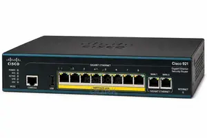 Cisco 921 Gigabit Ethernet Security Router (Includes Switch)