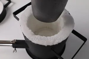Heat Graphite 15kg Crucible... Propane Gas Furnace