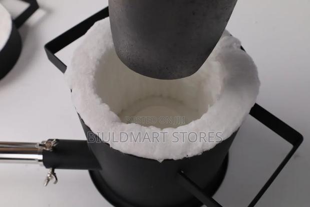 Heat Graphite 15kg Crucible... Propane Gas Furnace