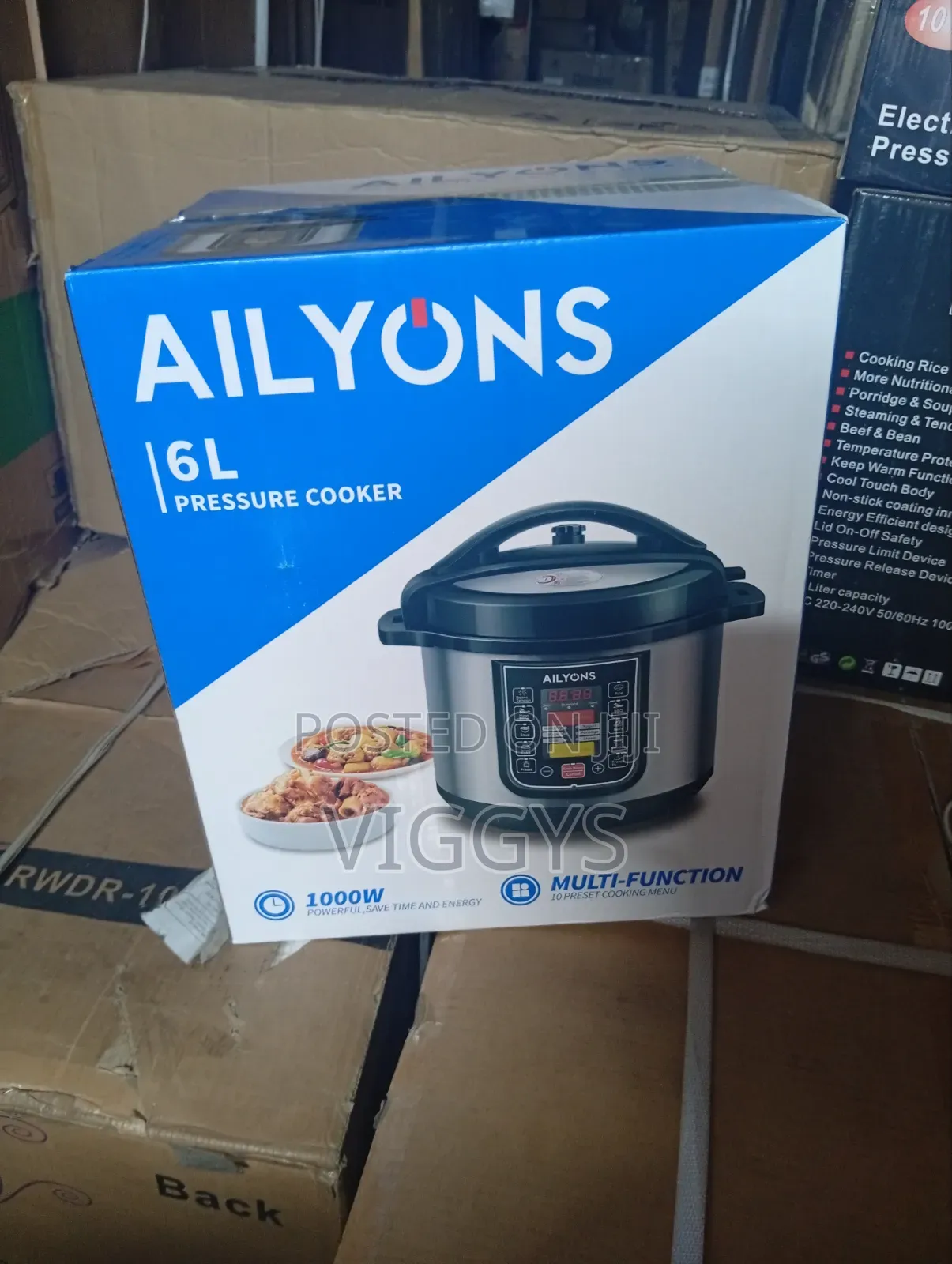 6 Litres Ailyons Electric
