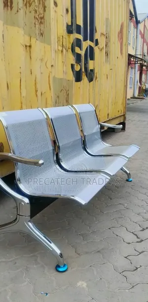 Heavy Duty 3 Seater Metal Waiting Chair