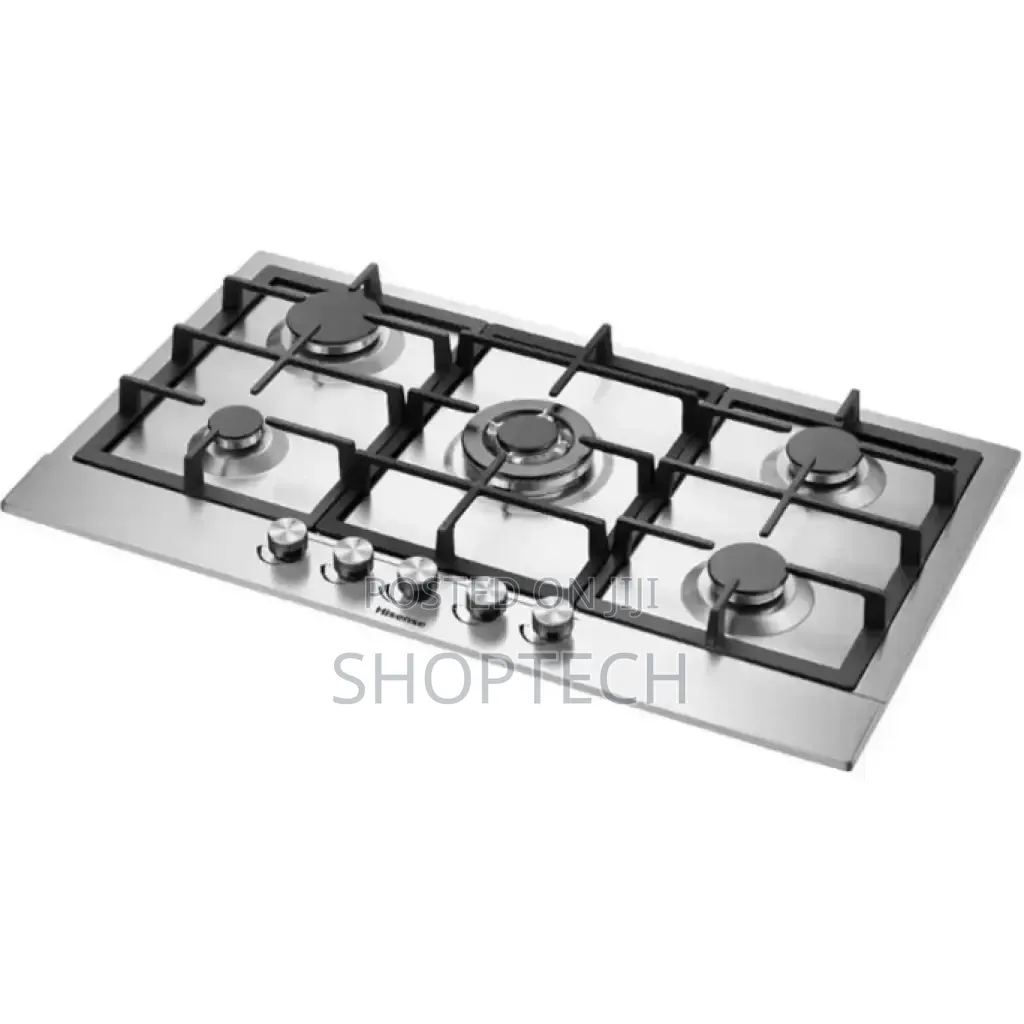86cm Built-in Gas Hob
-Black