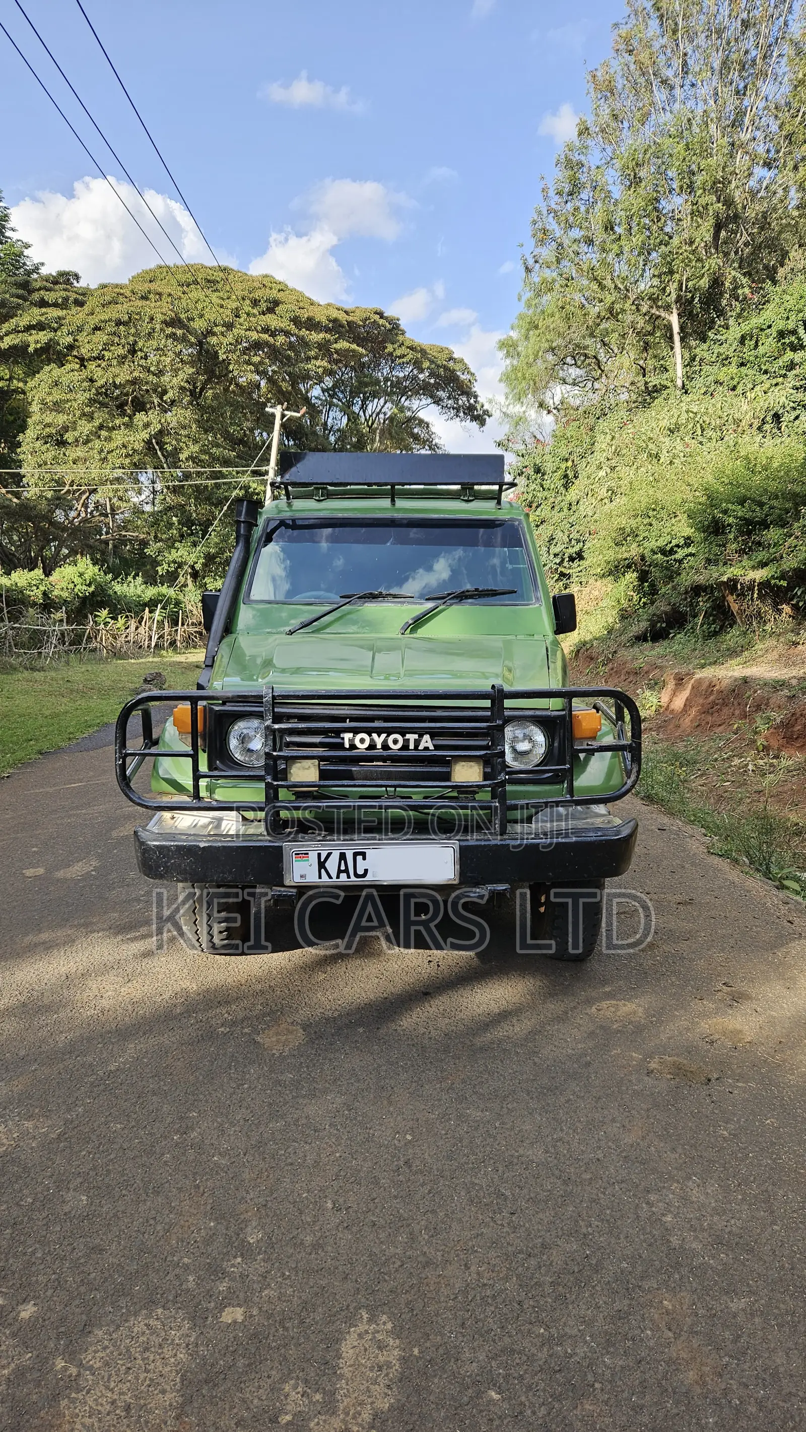 Toyota Land Cruiser 70 1992 Green