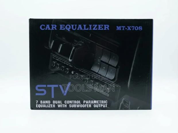 STV 7-Band Parametric Car Audio Equalizer MT-X708.