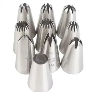 Stainless Steel Cake Decorating Nozzles & Icing Gun Alp