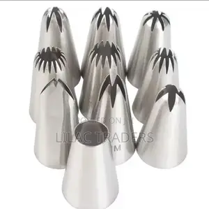 Stainless Steel Cake Decorating Nozzles & Icing Gun Alp