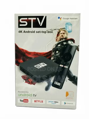 4K Android TV Box STV Media Streamer.